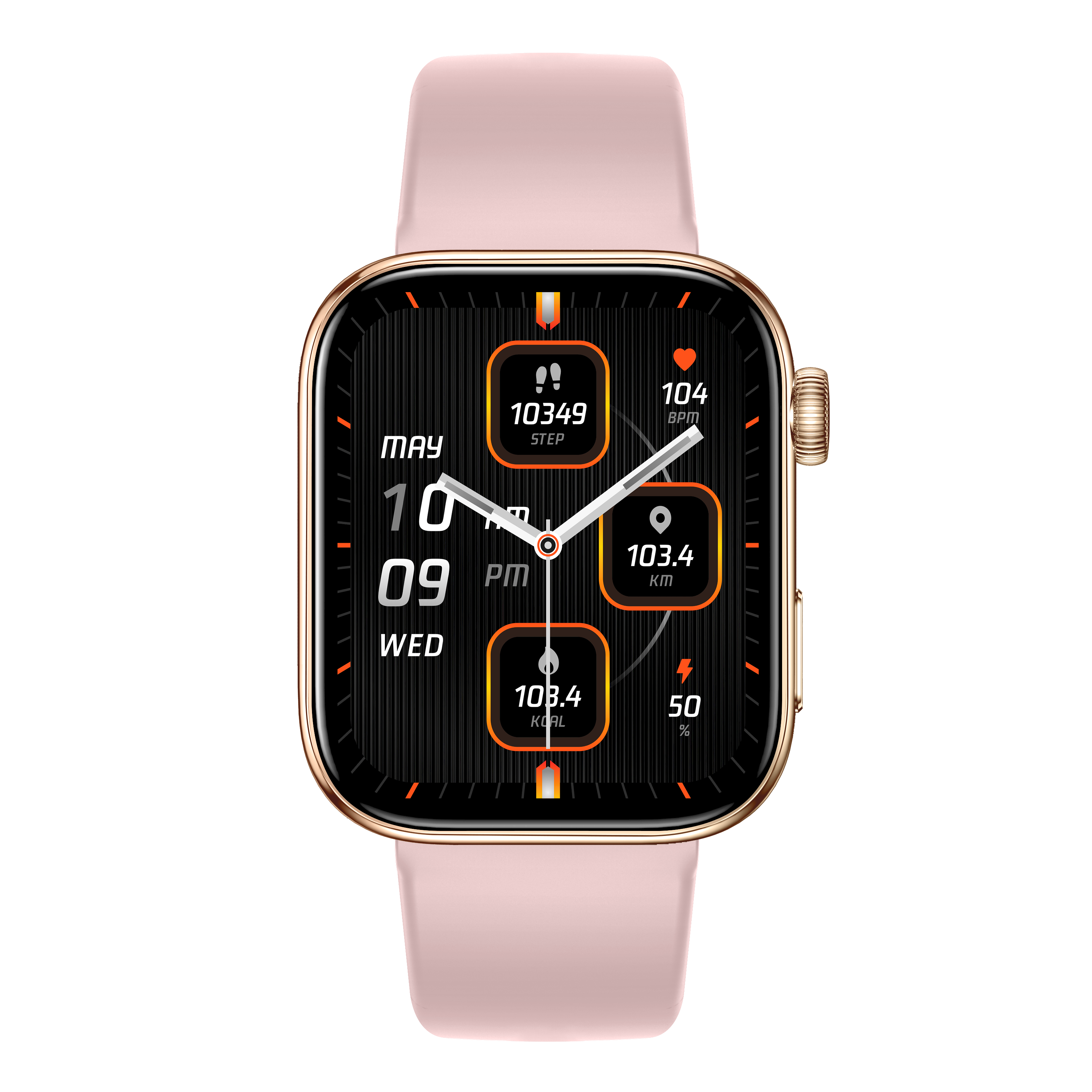 Philippe Palmer Smart Watch LP51 AMOLED Gold - 15