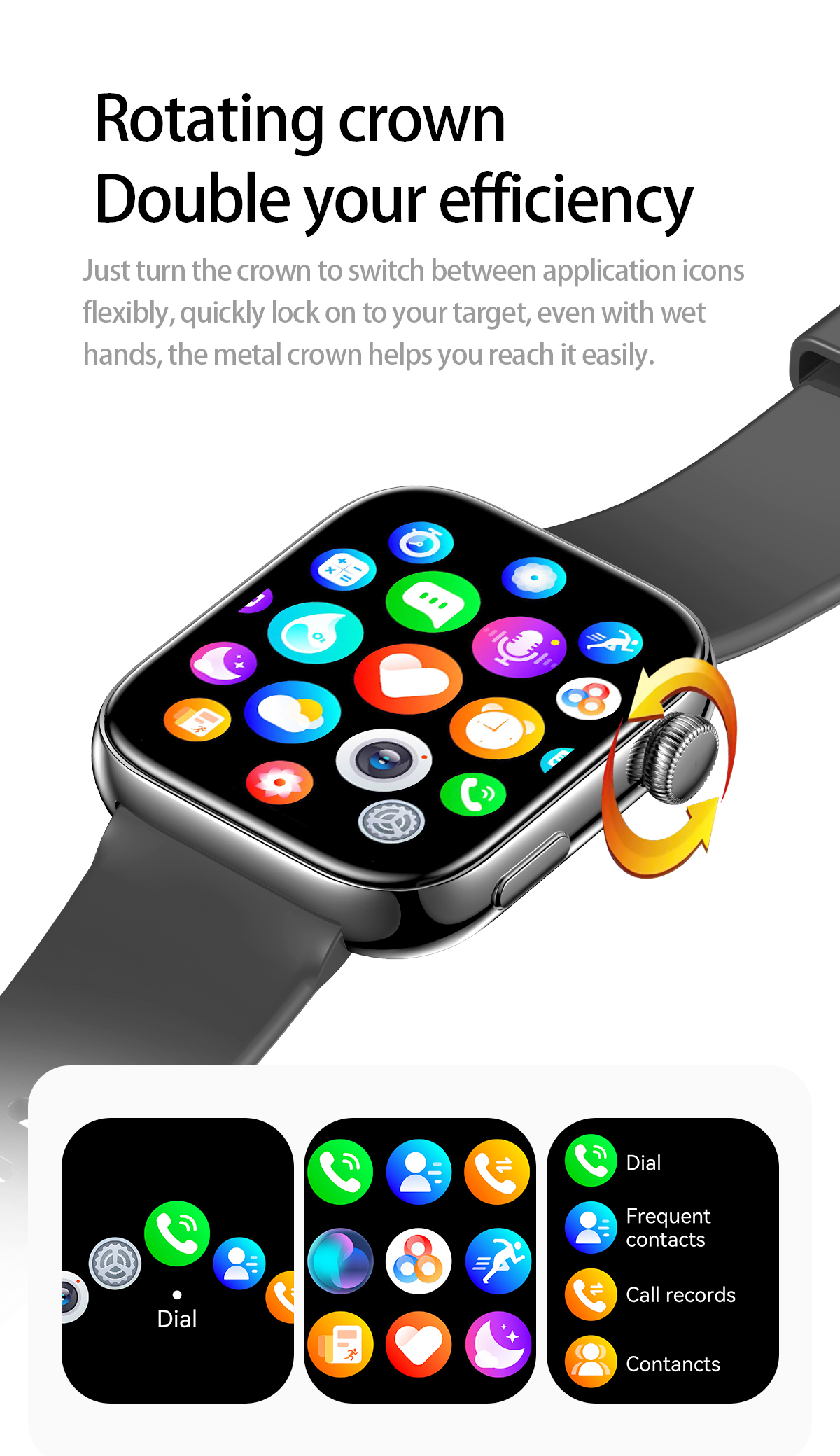 Philippe Palmer Smart Watch LP51 AMOLED Gold - 26