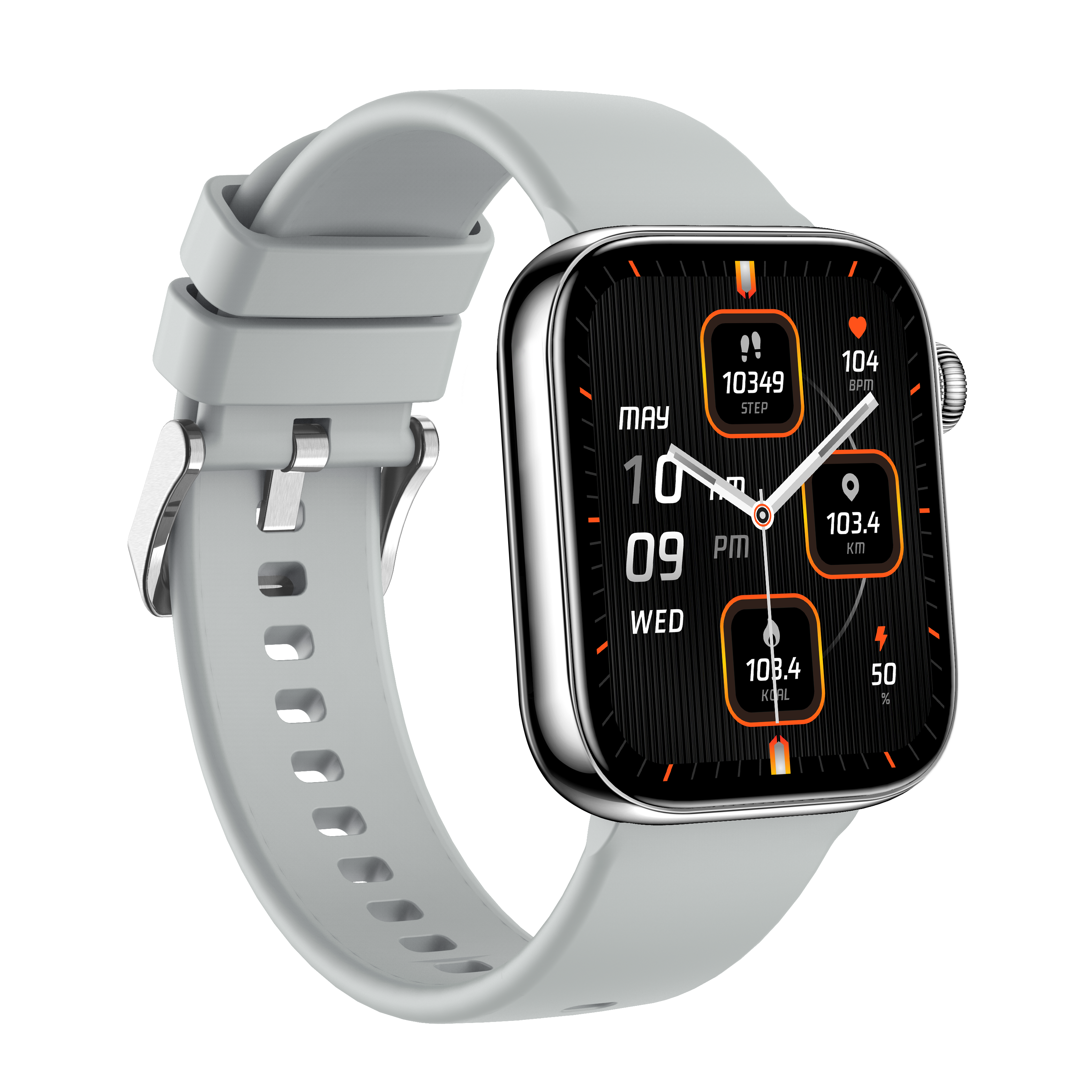 Philippe Palmer Smart Watch LP51 AMOLED Silver - 10