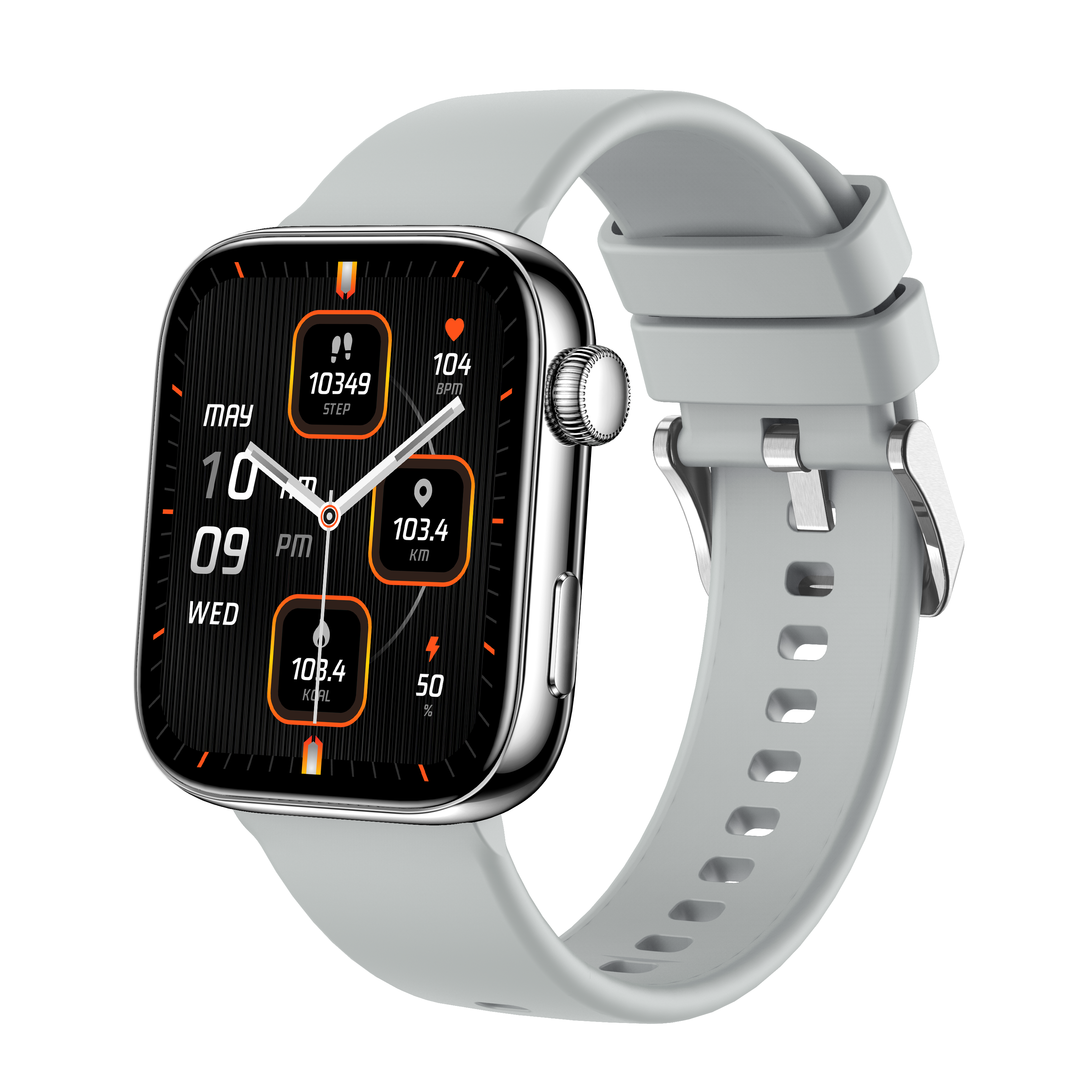Philippe Palmer Smart Watch LP51 AMOLED Silver - 5
