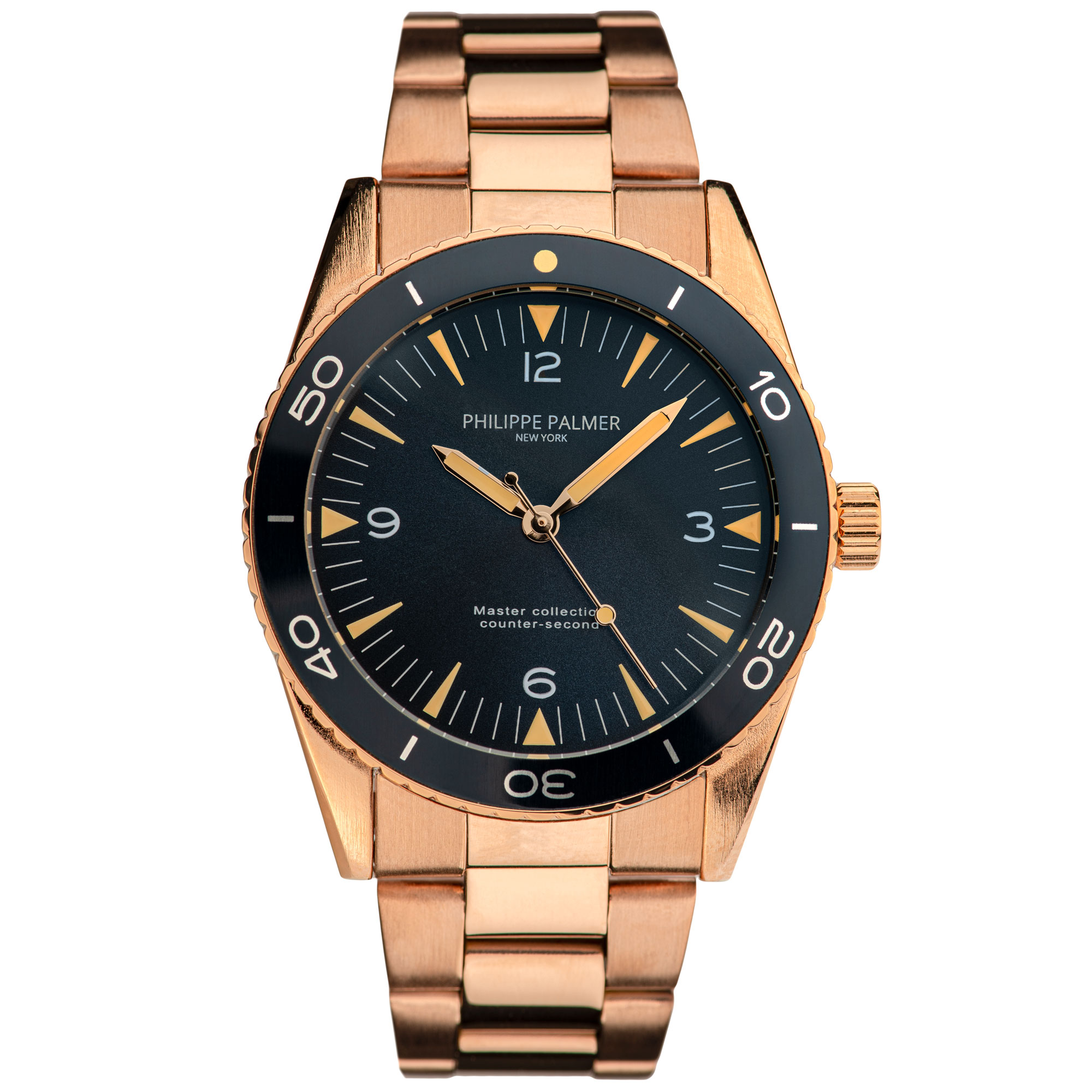 Philippe Palmer Yacht Vision Rose Gold Blue