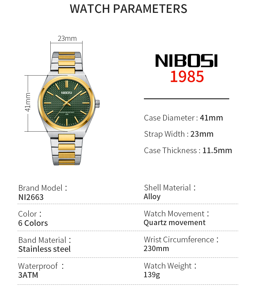 Nibosi Maestro Gold Black - 15