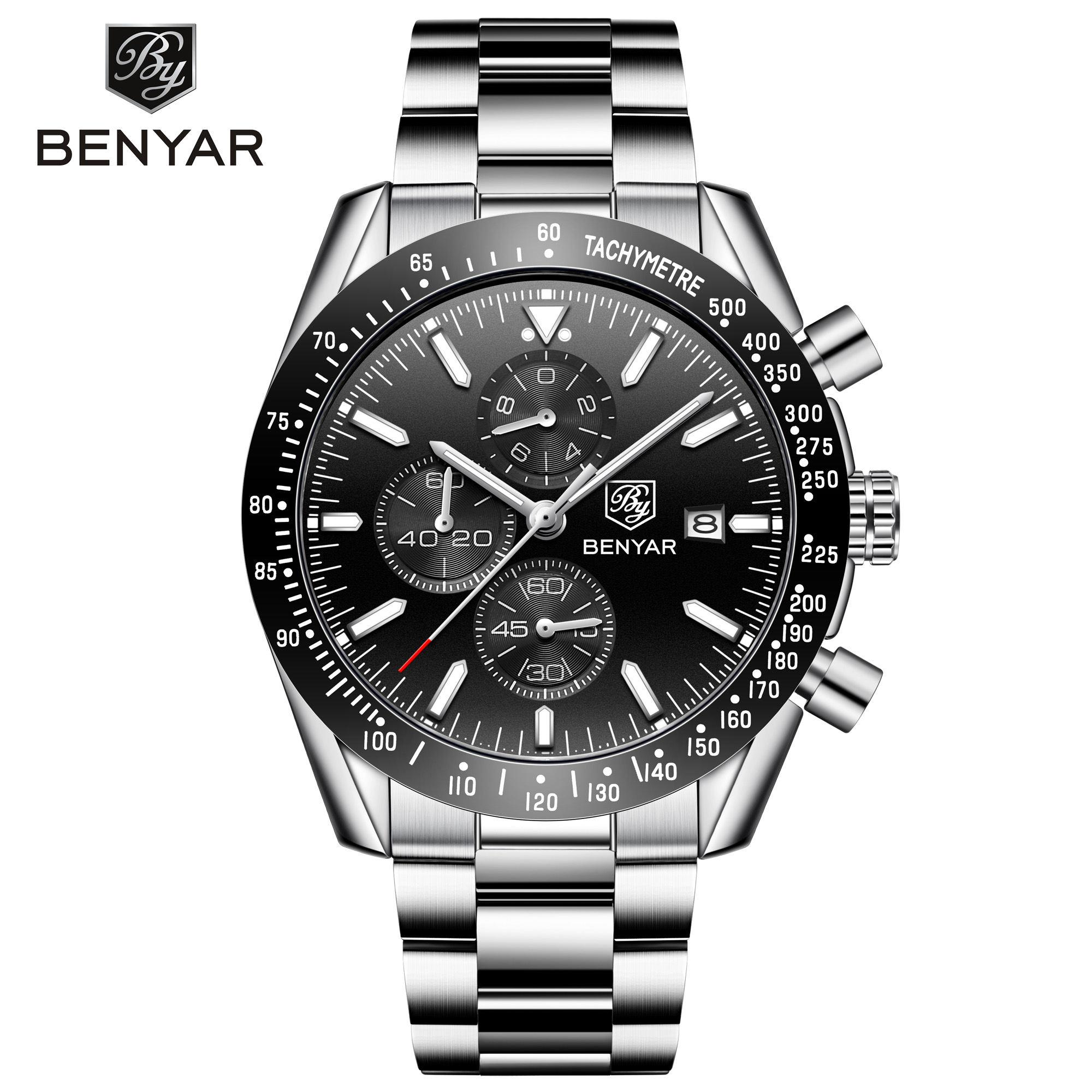 Benyar Pulse Silver Black