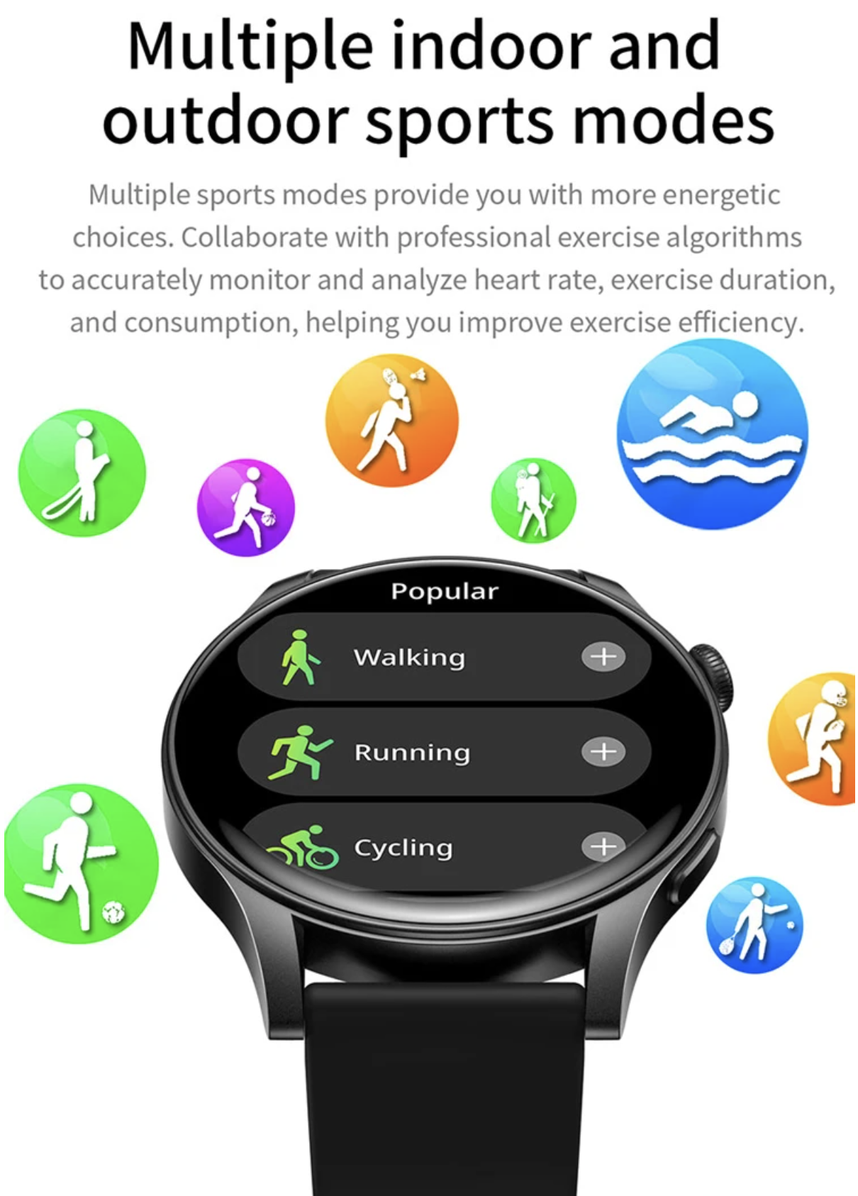 Philippe Palmer Smart Watch LP58 AMOLED Gold - 23