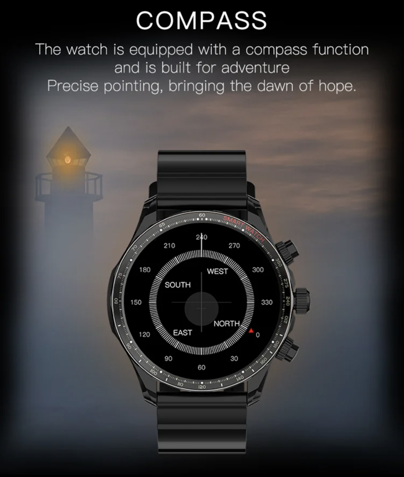 Philippe Palmer Smart Watch LP85 AMOLED Gold - 26