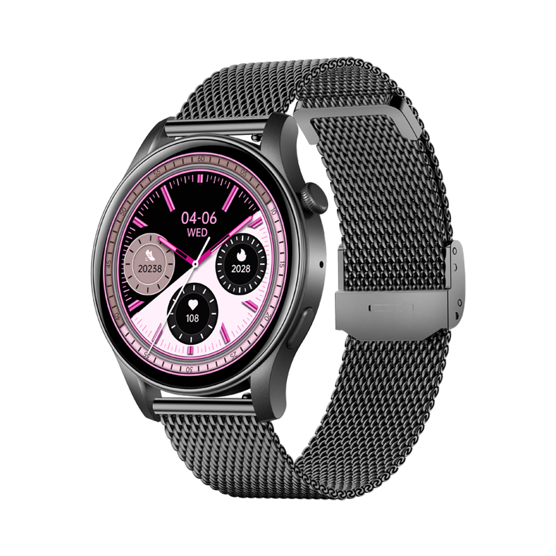 Philippe Palmer Smart Watch LP58 AMOLED Black Mesh - 5