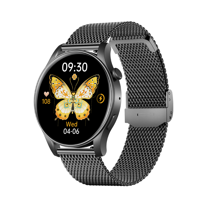 Philippe Palmer Smart Watch LP58 AMOLED Black Mesh - 6