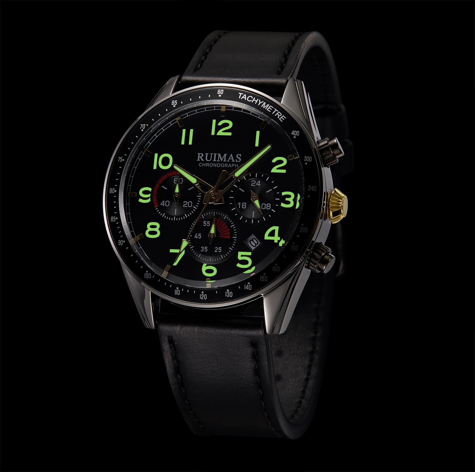 Ruimas Chrono-Mate Silver Black - 6