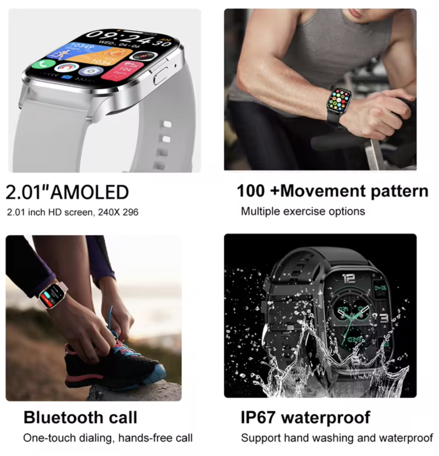 Philippe Palmer Smart Watch LP21 AMOLED Black - 7