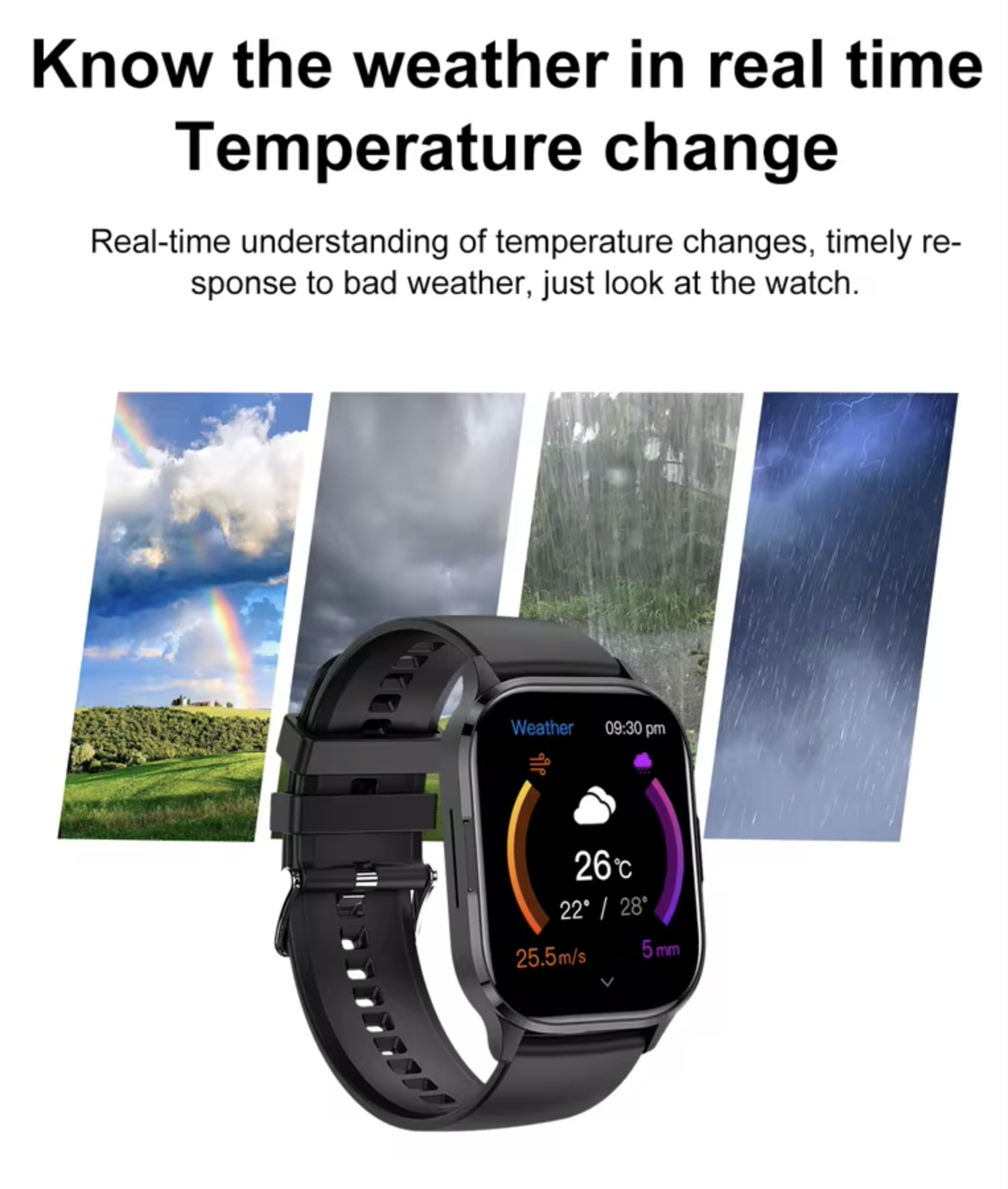 Philippe Palmer Smart Watch LP21 AMOLED Gold - 25