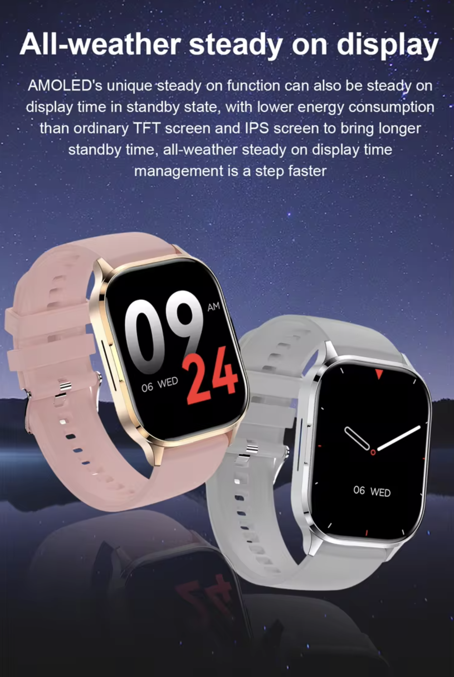 Philippe Palmer Smart Watch LP21 AMOLED Silver - 21