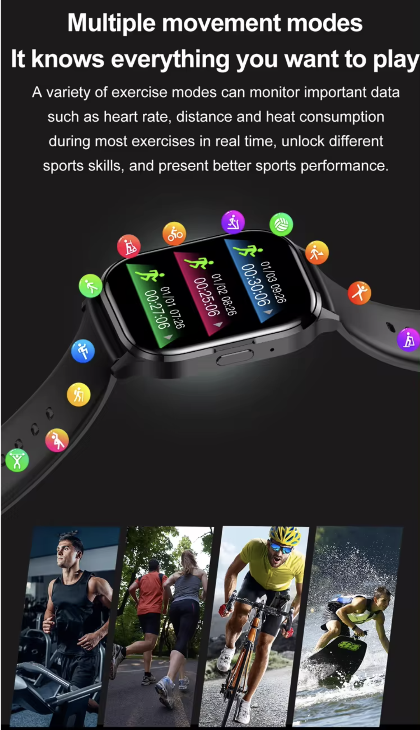 Philippe Palmer Smart Watch LP21 AMOLED Silver - 13