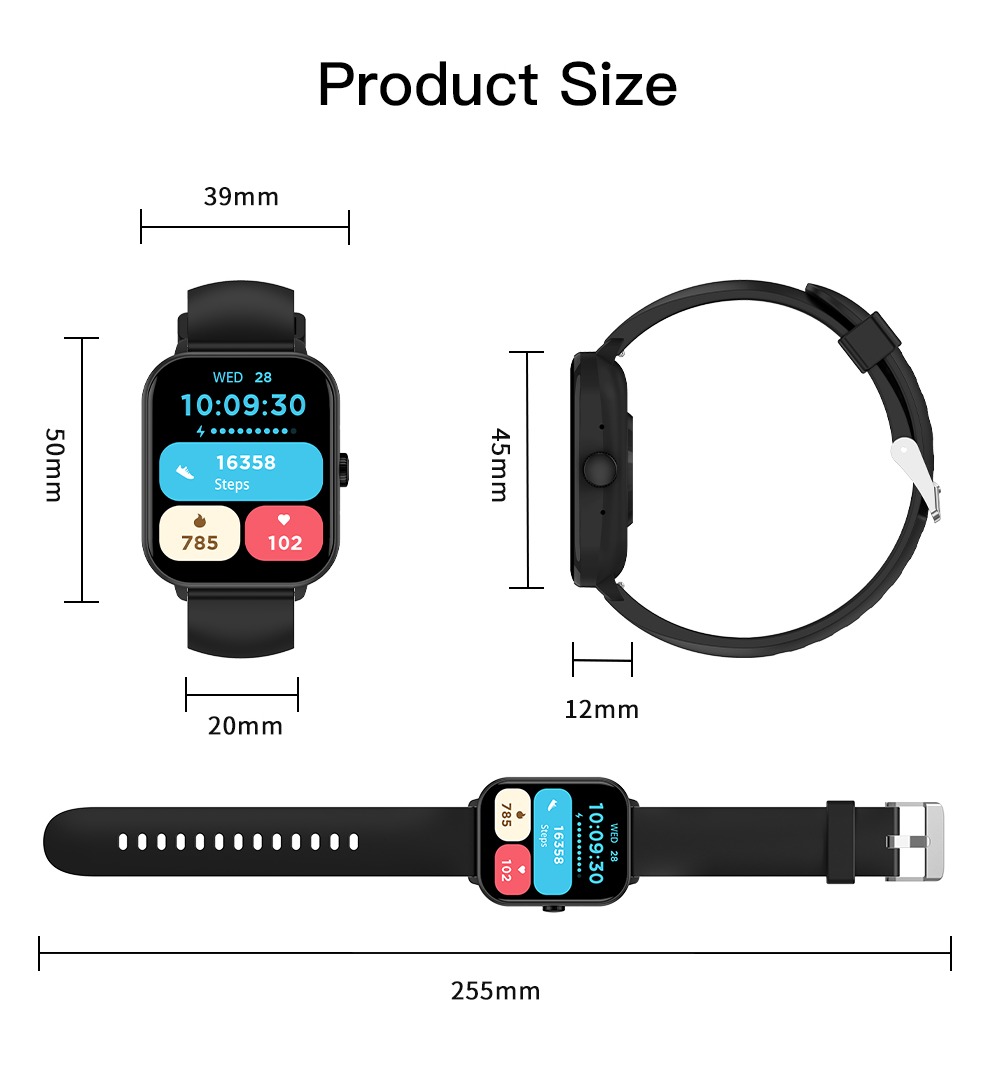 Philippe Palmer Smart Watch LP41 Gray - 16