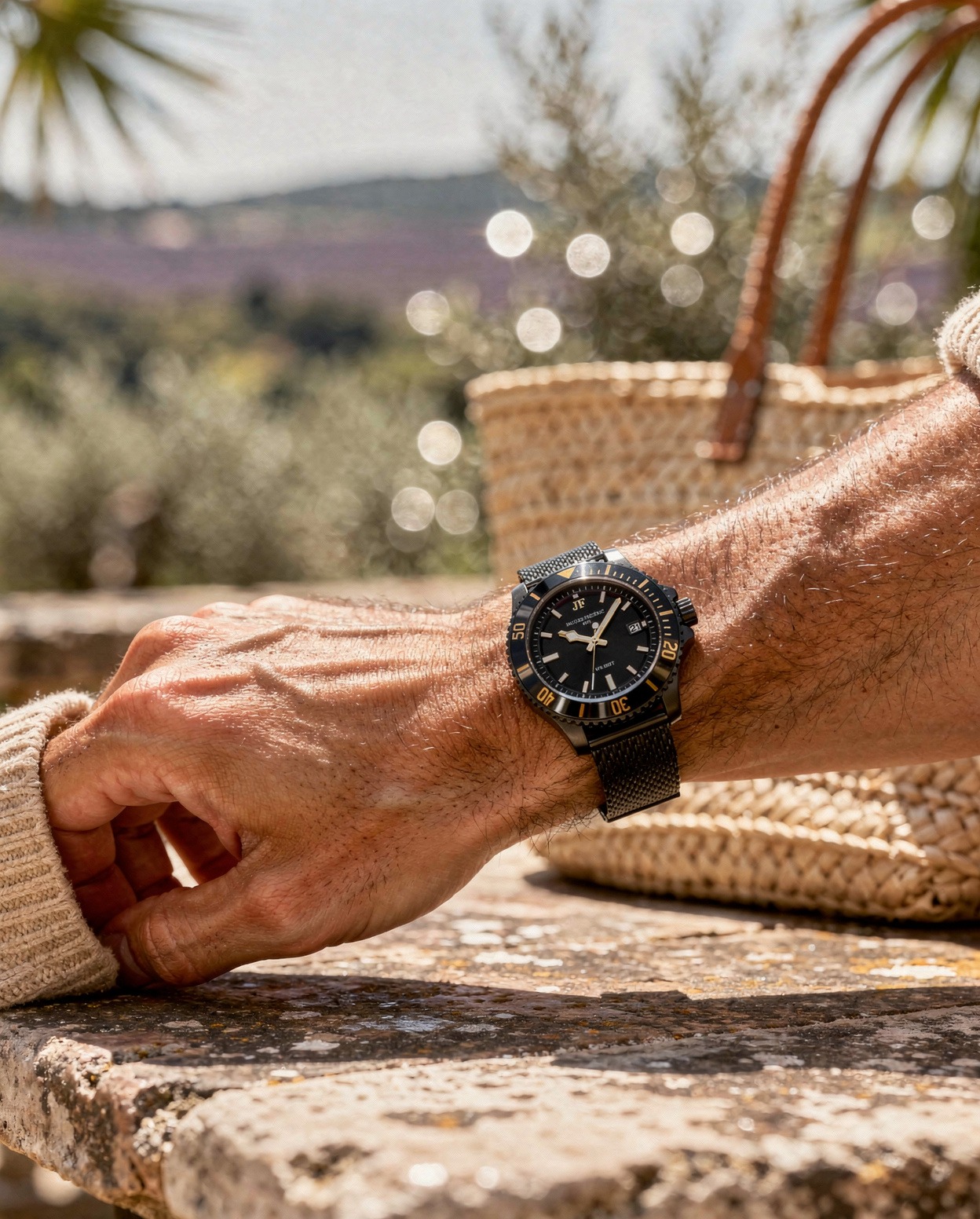 Jacques-Frédéric Nautique Mesh Black - 2