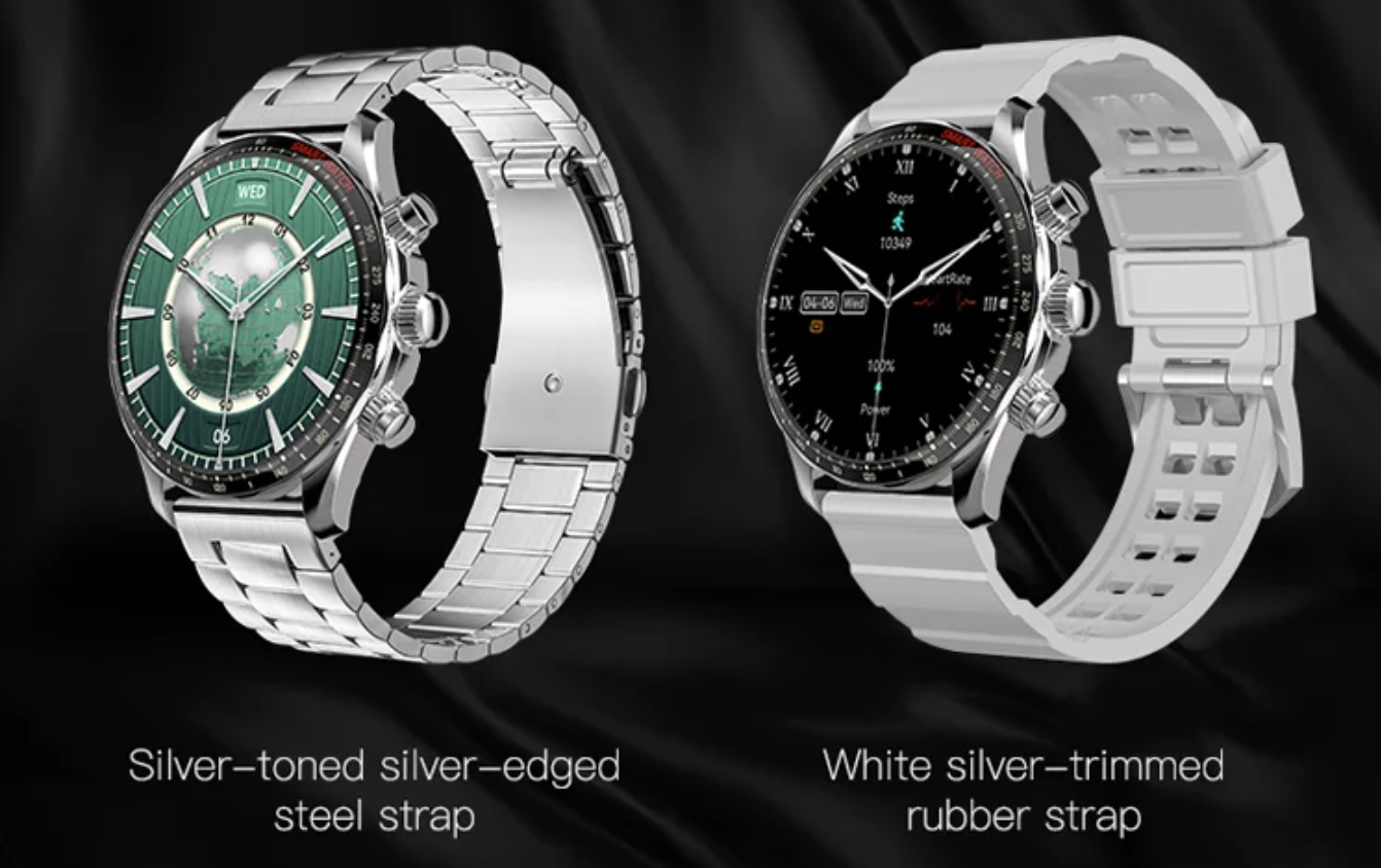 Philippe Palmer Smart Watch LP85 AMOLED Silver - 27