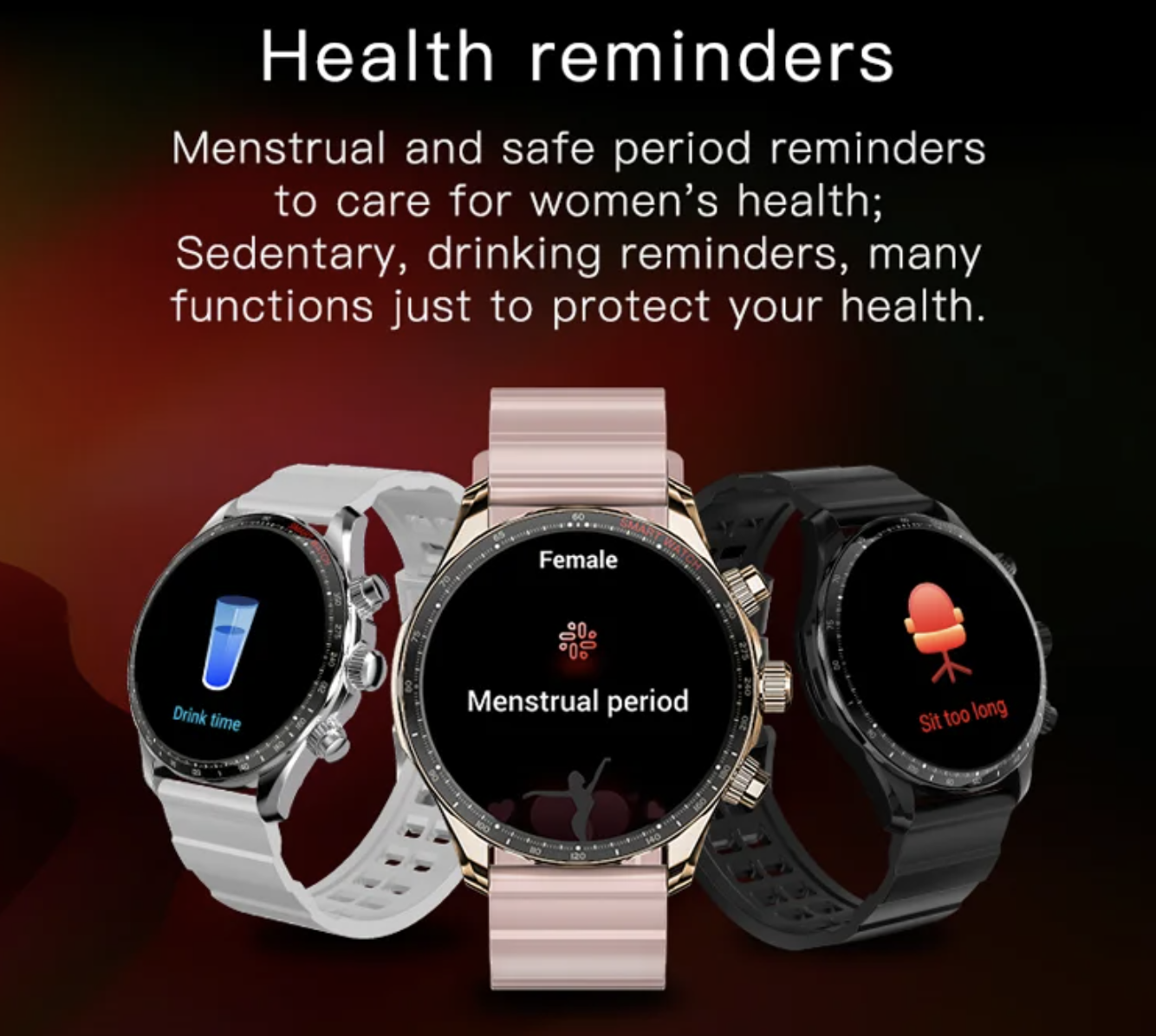 Philippe Palmer Smart Watch LP85 AMOLED Silver - 20