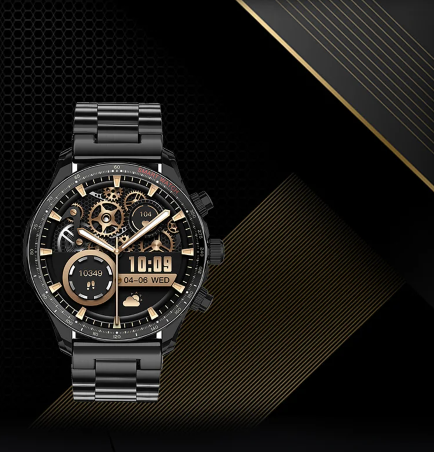 Philippe Palmer Smart Watch LP85 AMOLED Black - 30