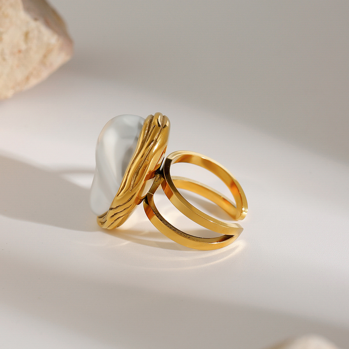 Celéste Ring Callistène 18K Gold - 3