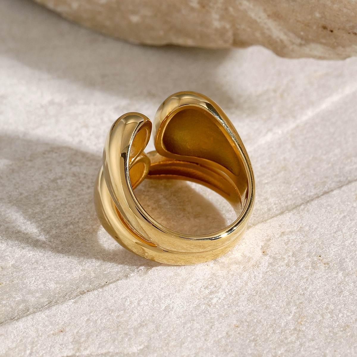 Celéste Ring Caméliane 18K Gold - 6