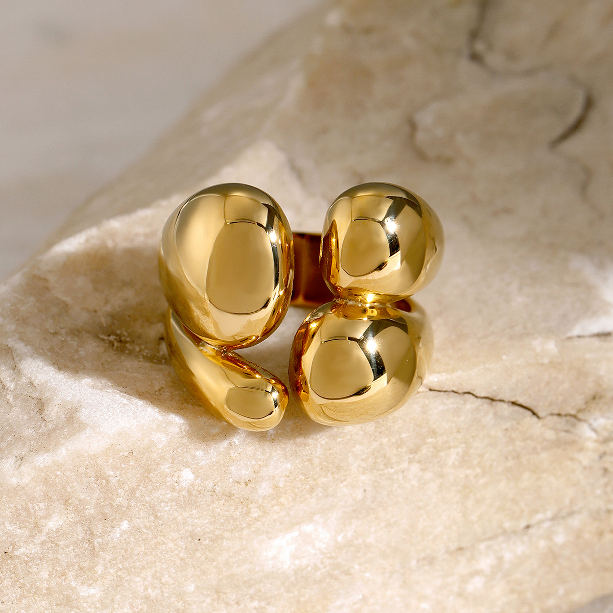 Celéste Ring Caméliane 18K Gold - 5