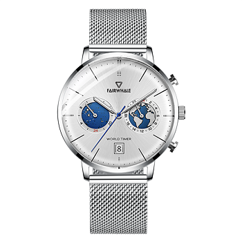 Mark Fairwhale Apollo Silver Mesh