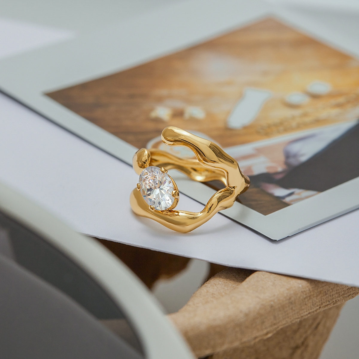 Celéste Ring Galatée 18K Gold - 4
