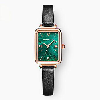 Mark Fairwhale Celestial Rose Green Leather