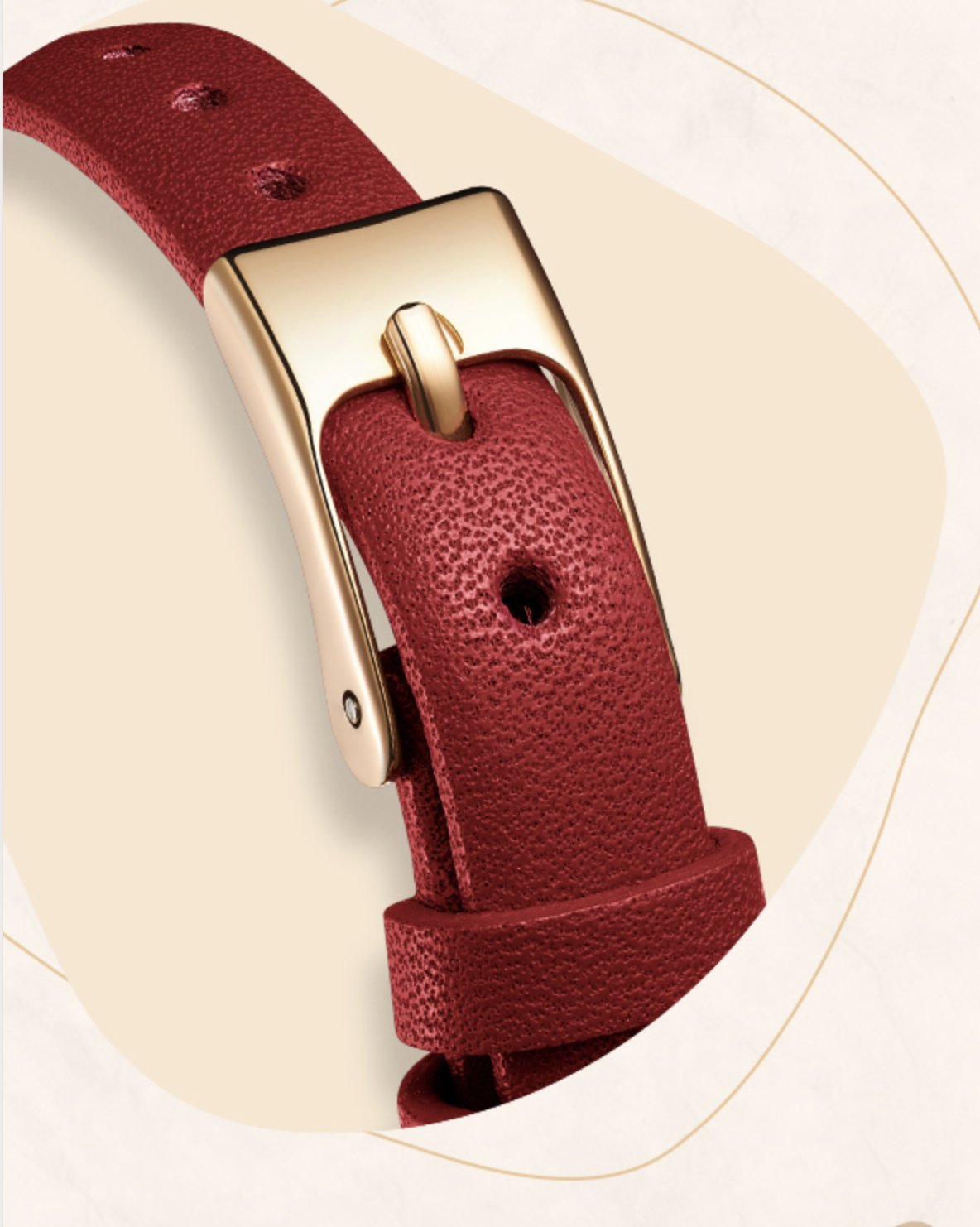 Mark Fairwhale Martian Rose Red Leather - 5