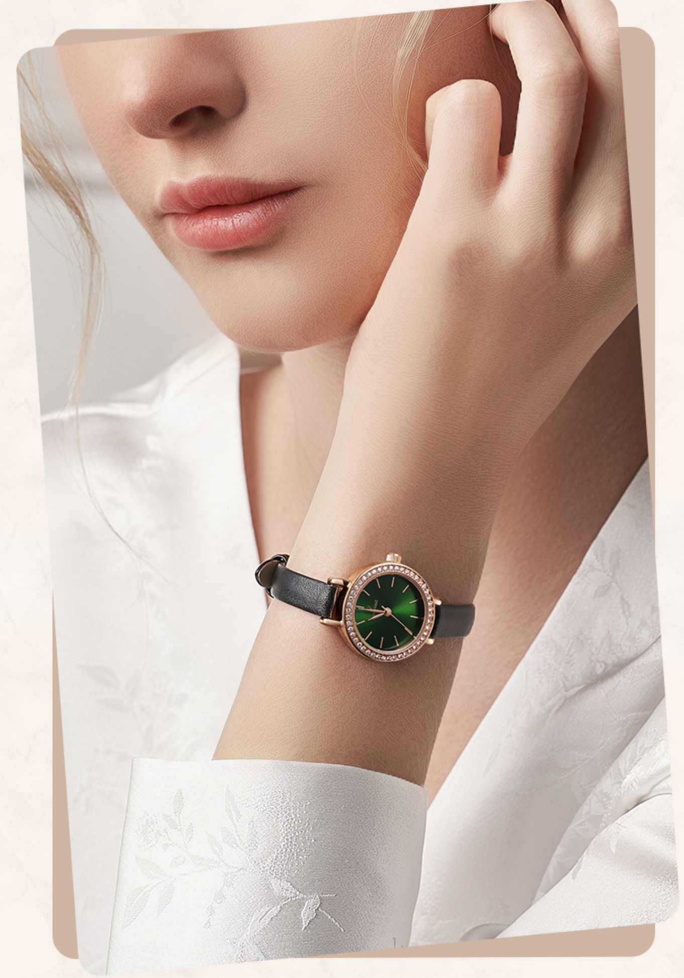 Mark Fairwhale Martian Rose Green Leather - 3