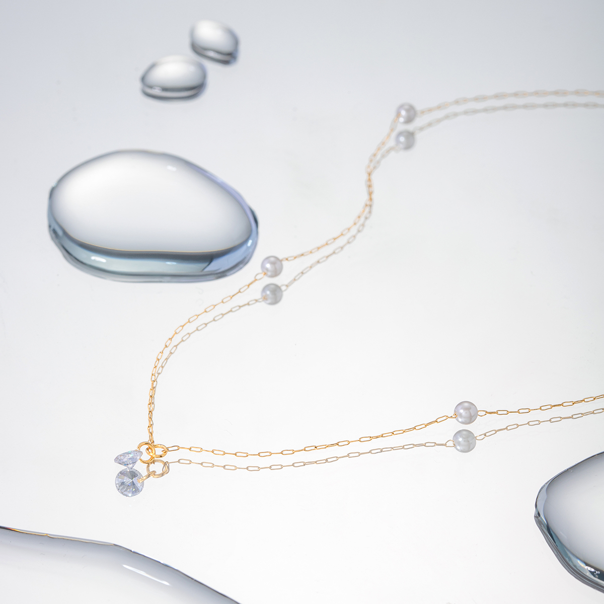 Celéste Necklace Ildeberta 18K Gold - 3