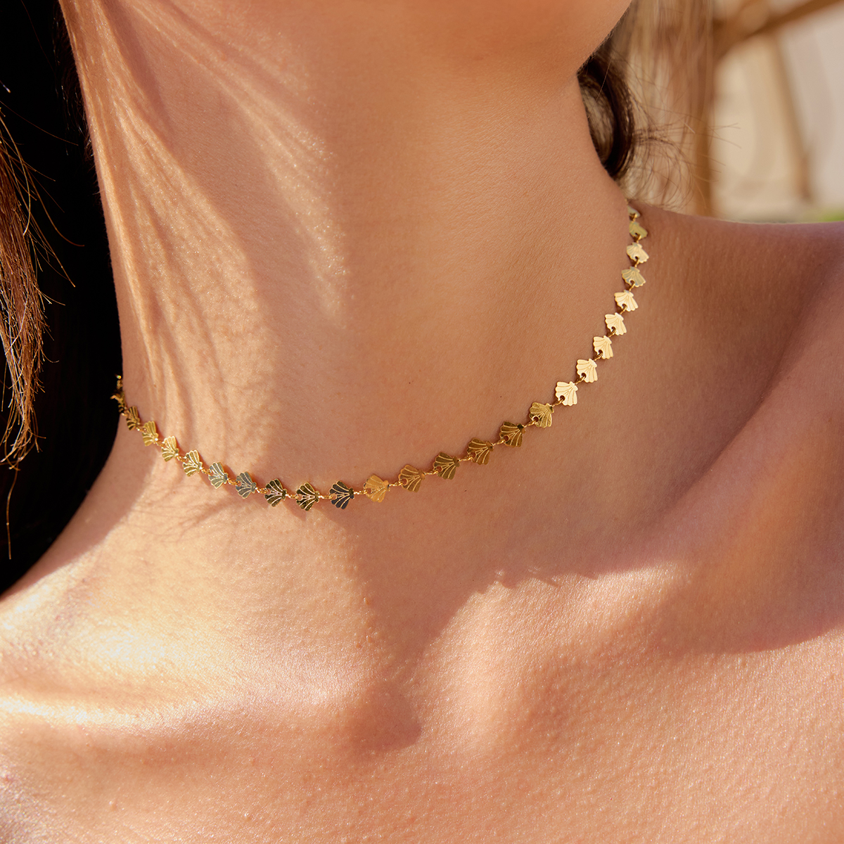 Celéste Necklace Jahel 18K Gold