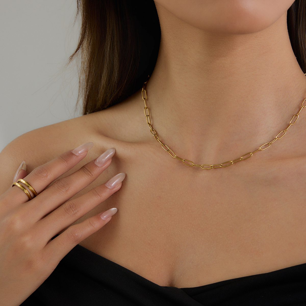 Celéste Necklace Loganne 18K Gold