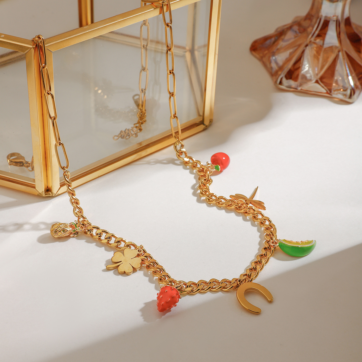 Celéste Necklace Louelle 18K Gold - 7
