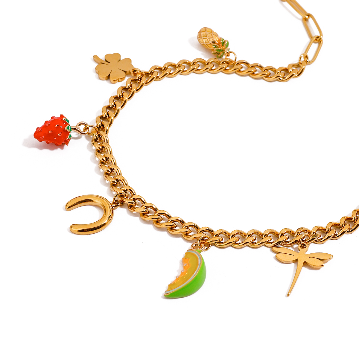 Celéste Necklace Louelle 18K Gold - 3