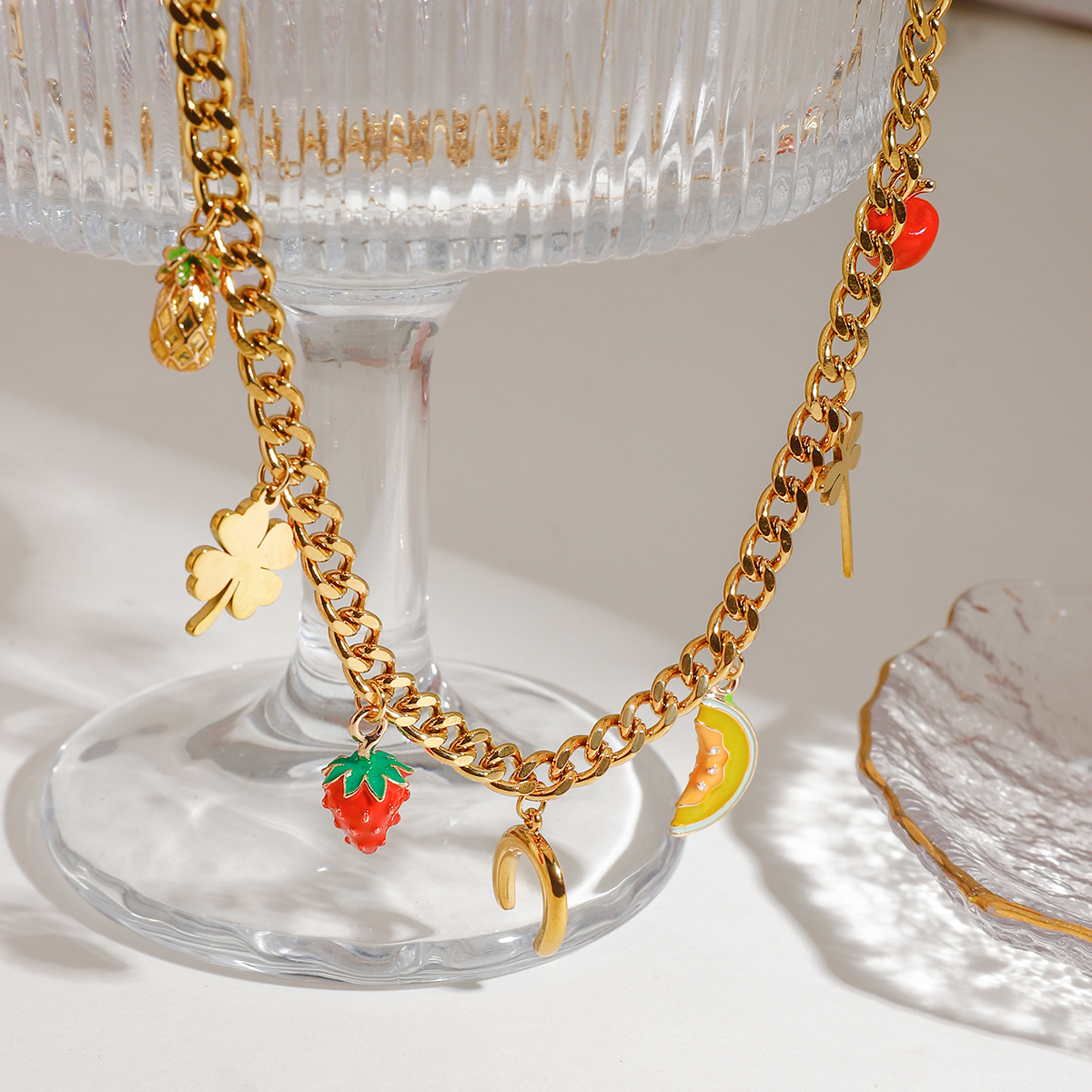 Celéste Necklace Louelle 18K Gold - 6