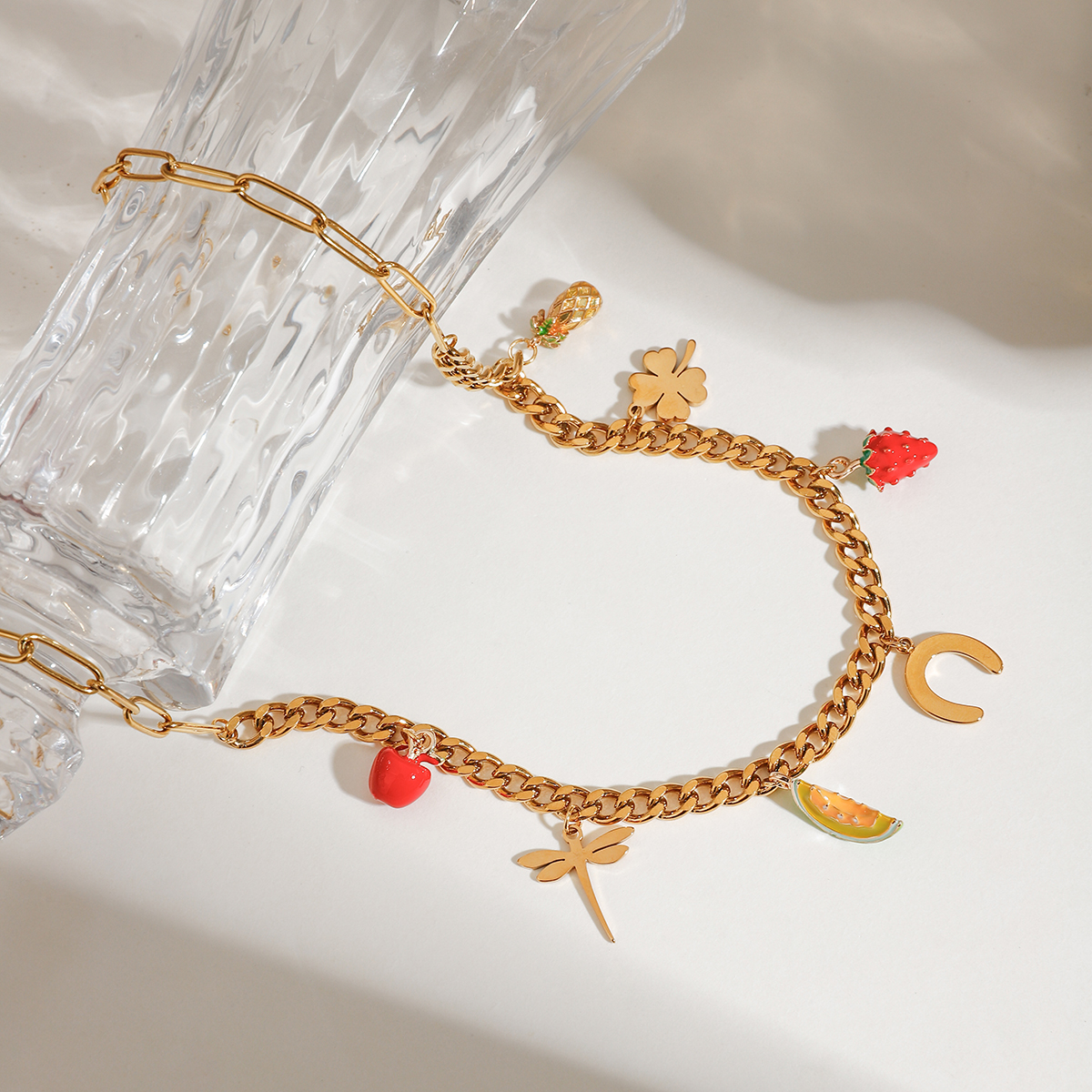 Celéste Necklace Louelle 18K Gold - 5