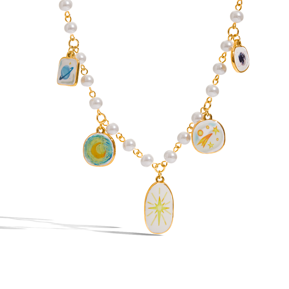 Celéste Necklace Lucinde 18K Gold - 3
