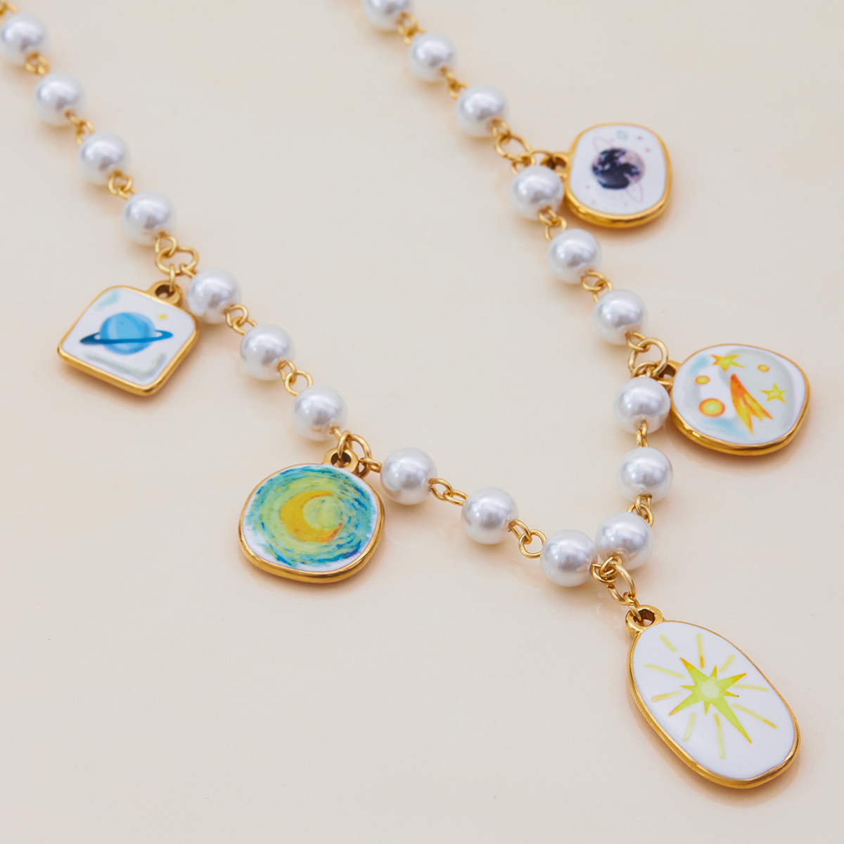 Celéste Necklace Lucinde 18K Gold - 8