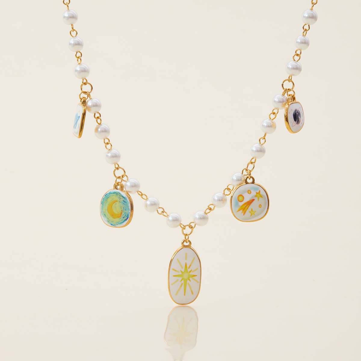Celéste Necklace Lucinde 18K Gold - 4
