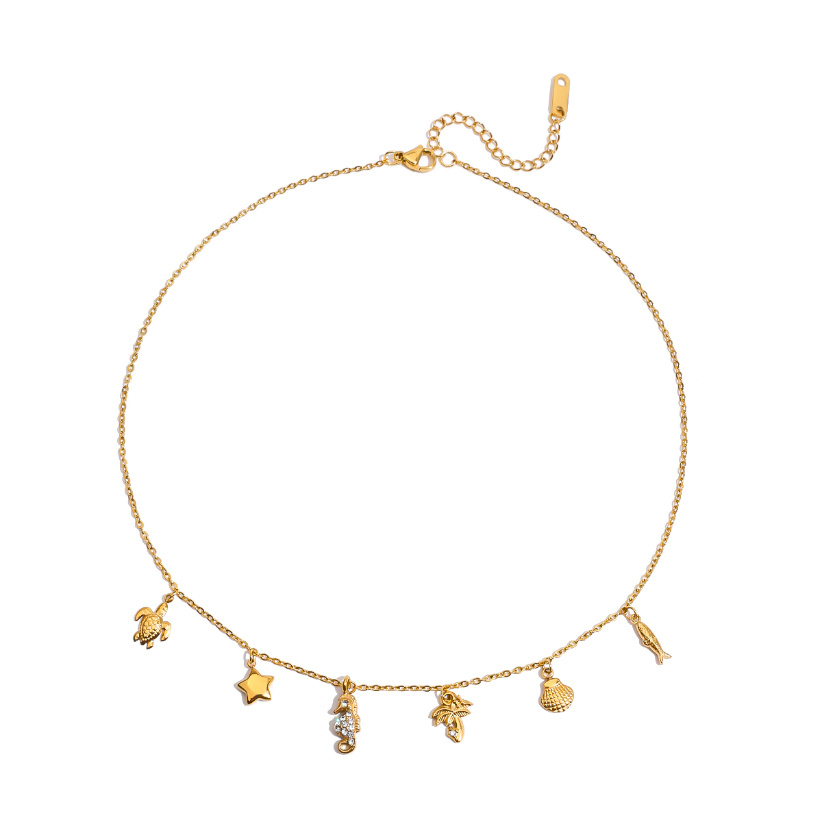 Celéste Necklace Marsaline 18K Gold - 2