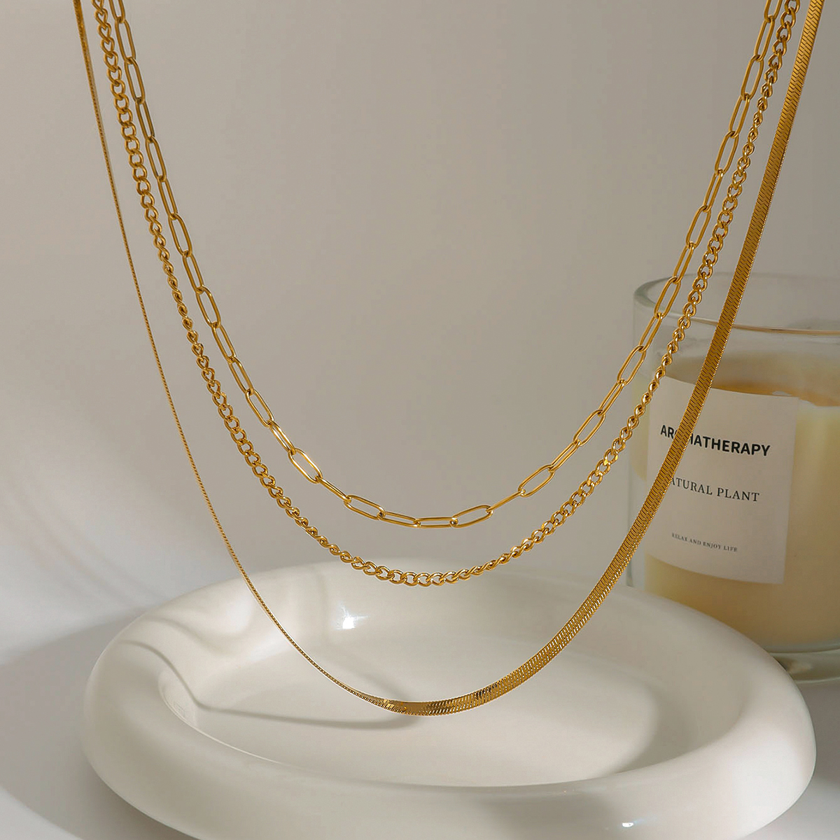 Celéste Necklace Nélidia 18K Gold - 3
