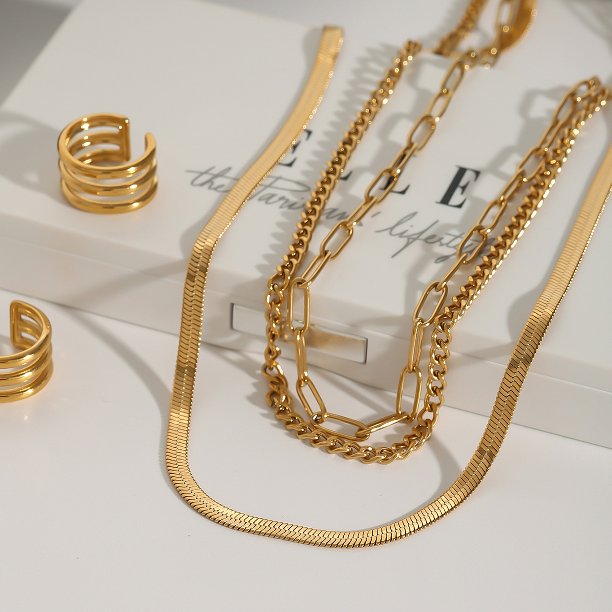Celéste Necklace Nélidia 18K Gold - 4