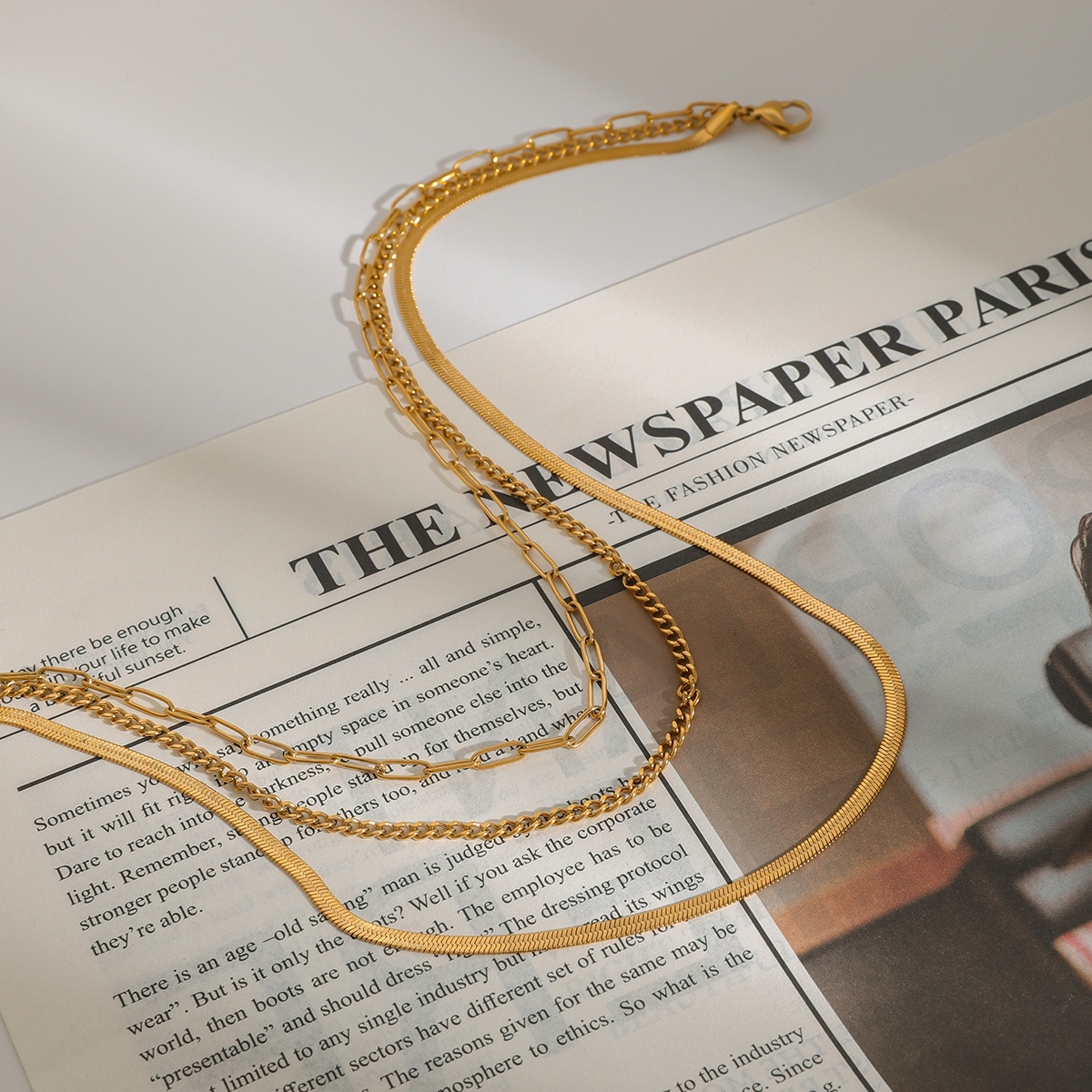 Celéste Necklace Nélidia 18K Gold - 5