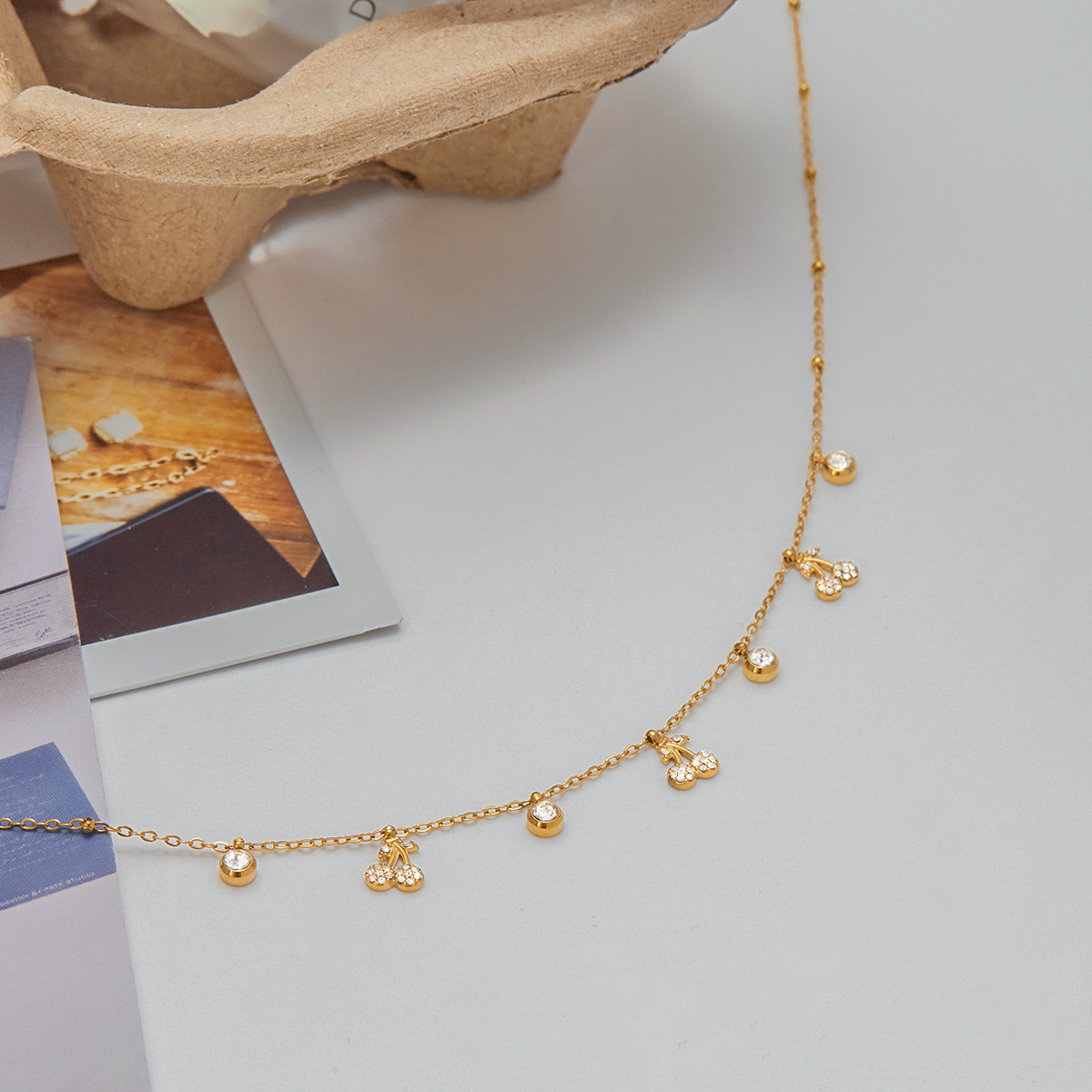 Celéste Necklace Nouria 18K Gold - 5