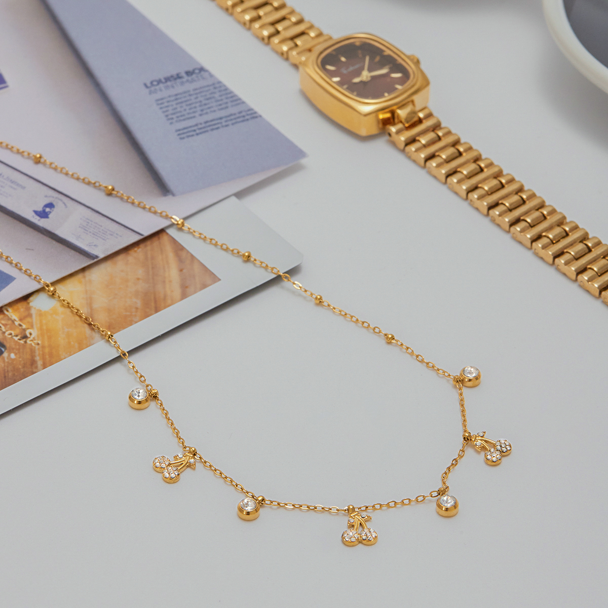 Celéste Necklace Nouria 18K Gold - 7