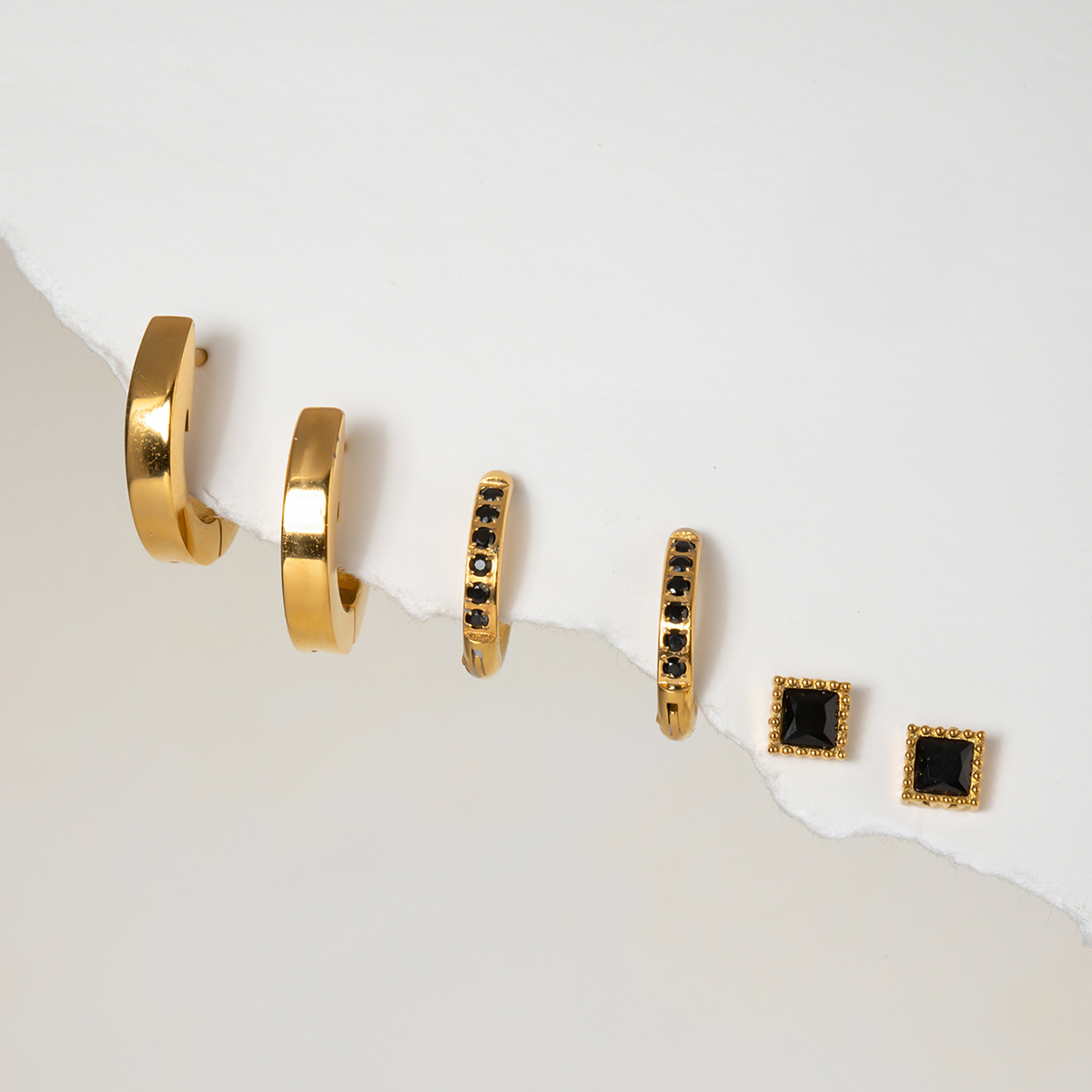 Celéste Earrings Olasie 18K Gold - 5