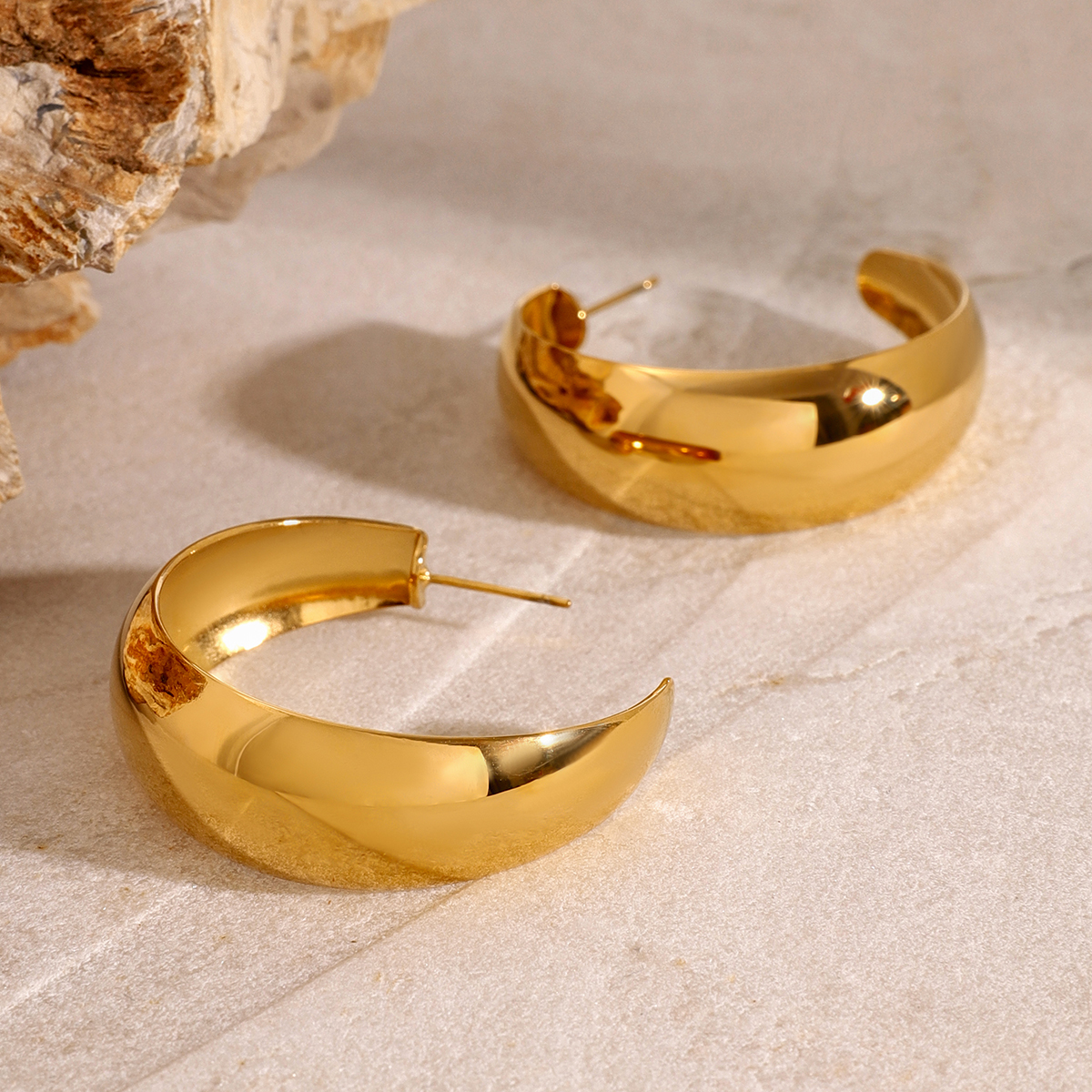 Celéste Earrings Ophidia 18K Gold - 2