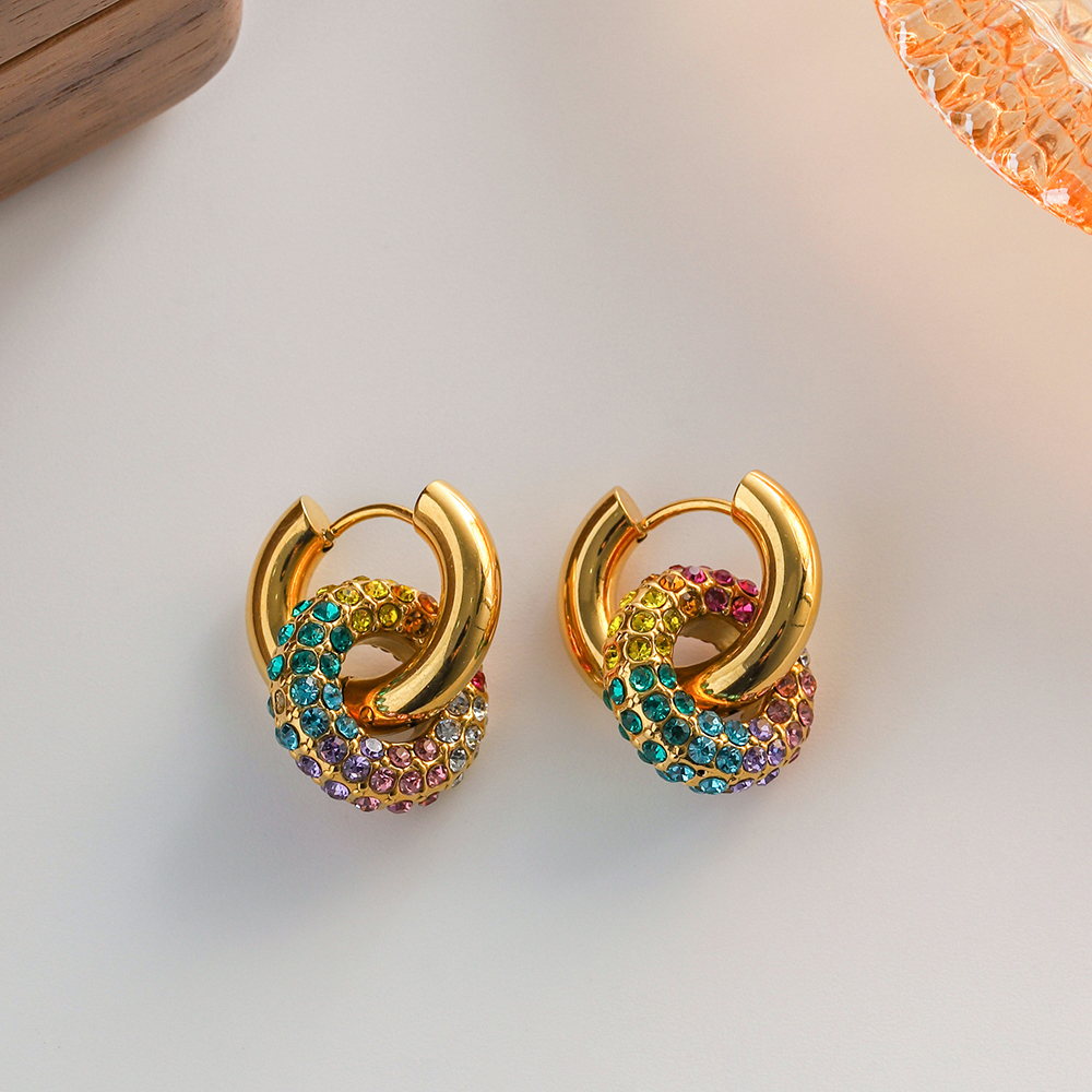 Celéste Earrings Pacifique 18K Gold - 3