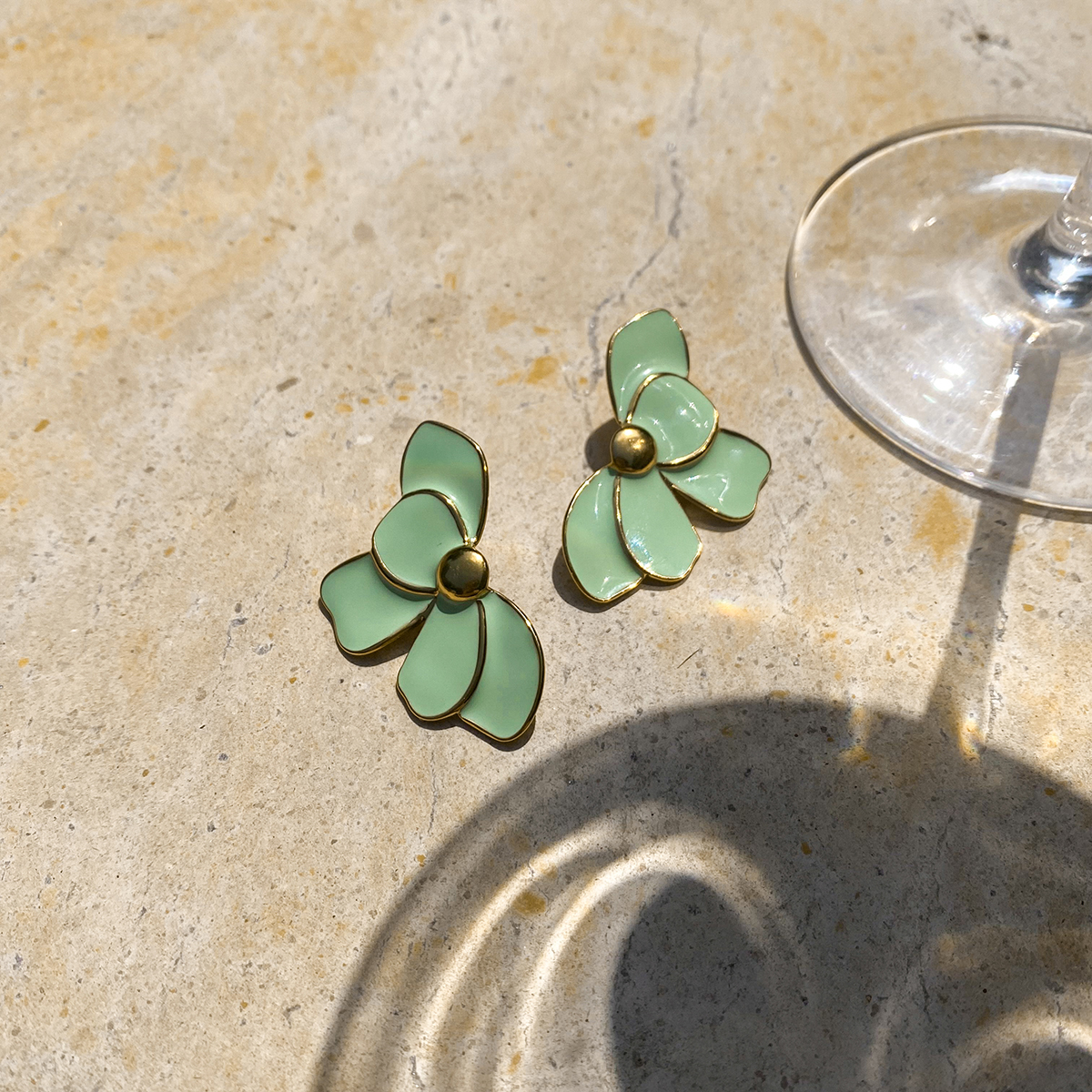 Celéste Earrings Primavera 18K Gold - 3