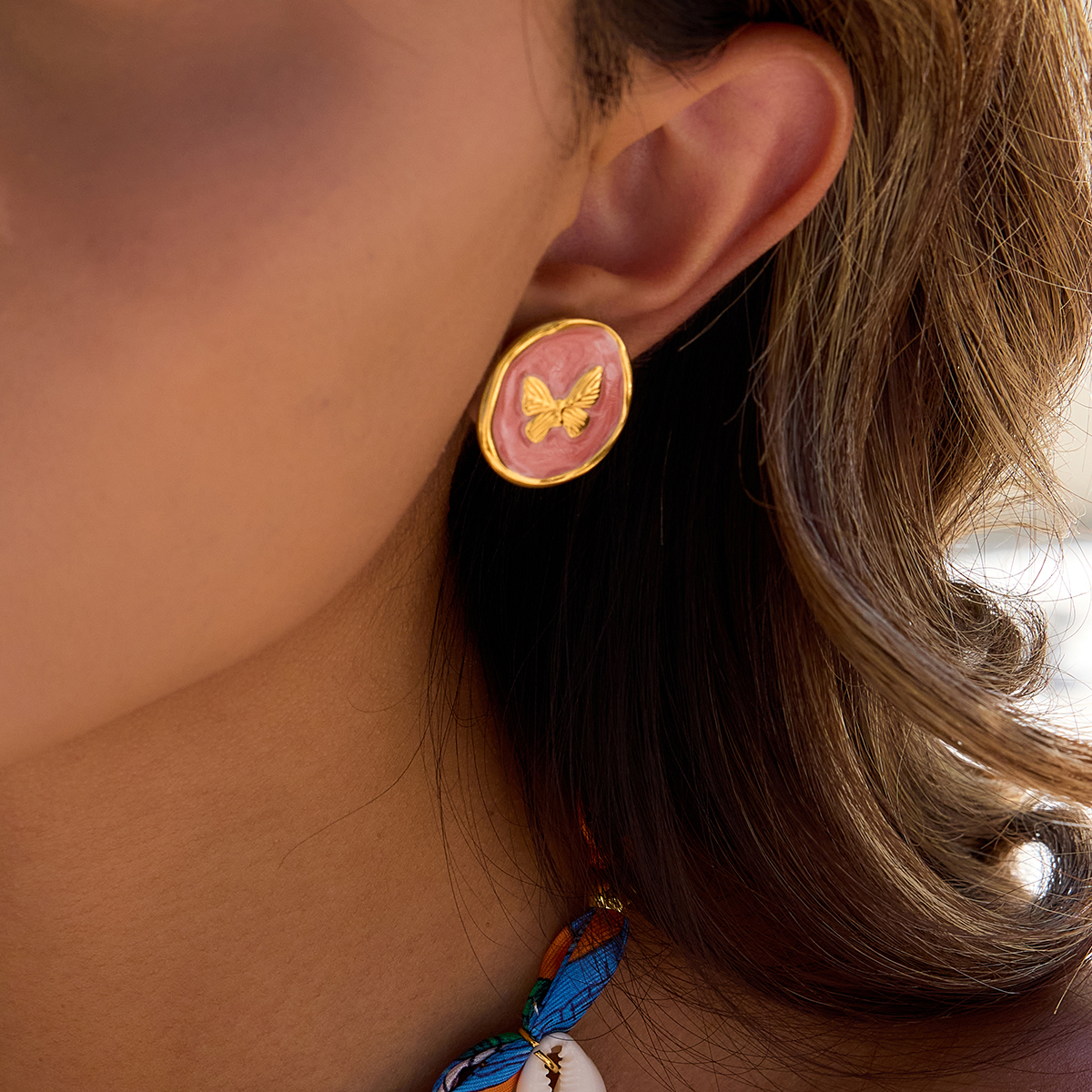 Celéste Earrings Quitina 18K Gold - 3